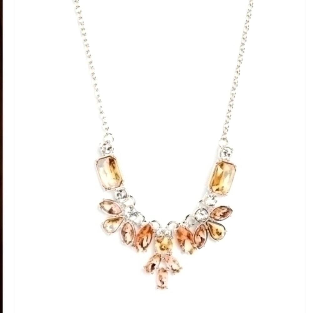 Prima Donna Dazzle Brown Iridescent collar Necklace